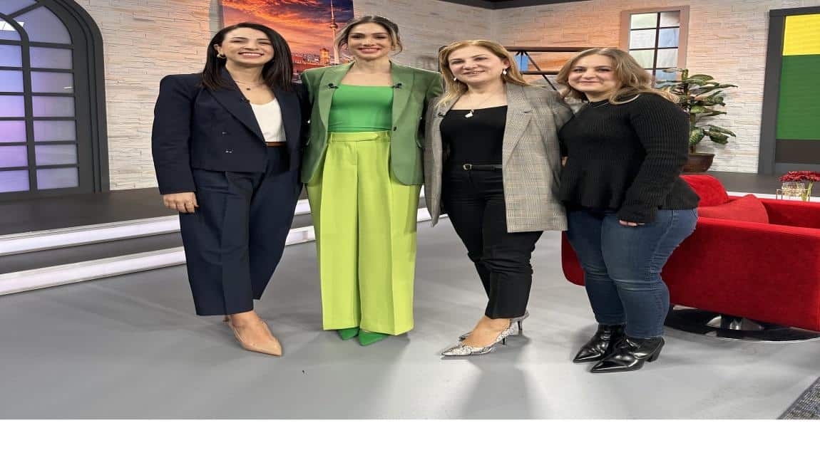 Okul Müdürümüz Fatma BALIKCI TRT Türk'e Konuk Oldu